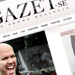 Interview for Swedish Gazet.se
